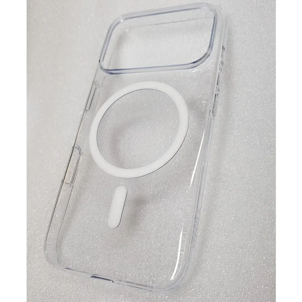 TORRAS Slim Fit Magnetic Clear Case for Apple iPhone 17 Pro (6.3-inch)